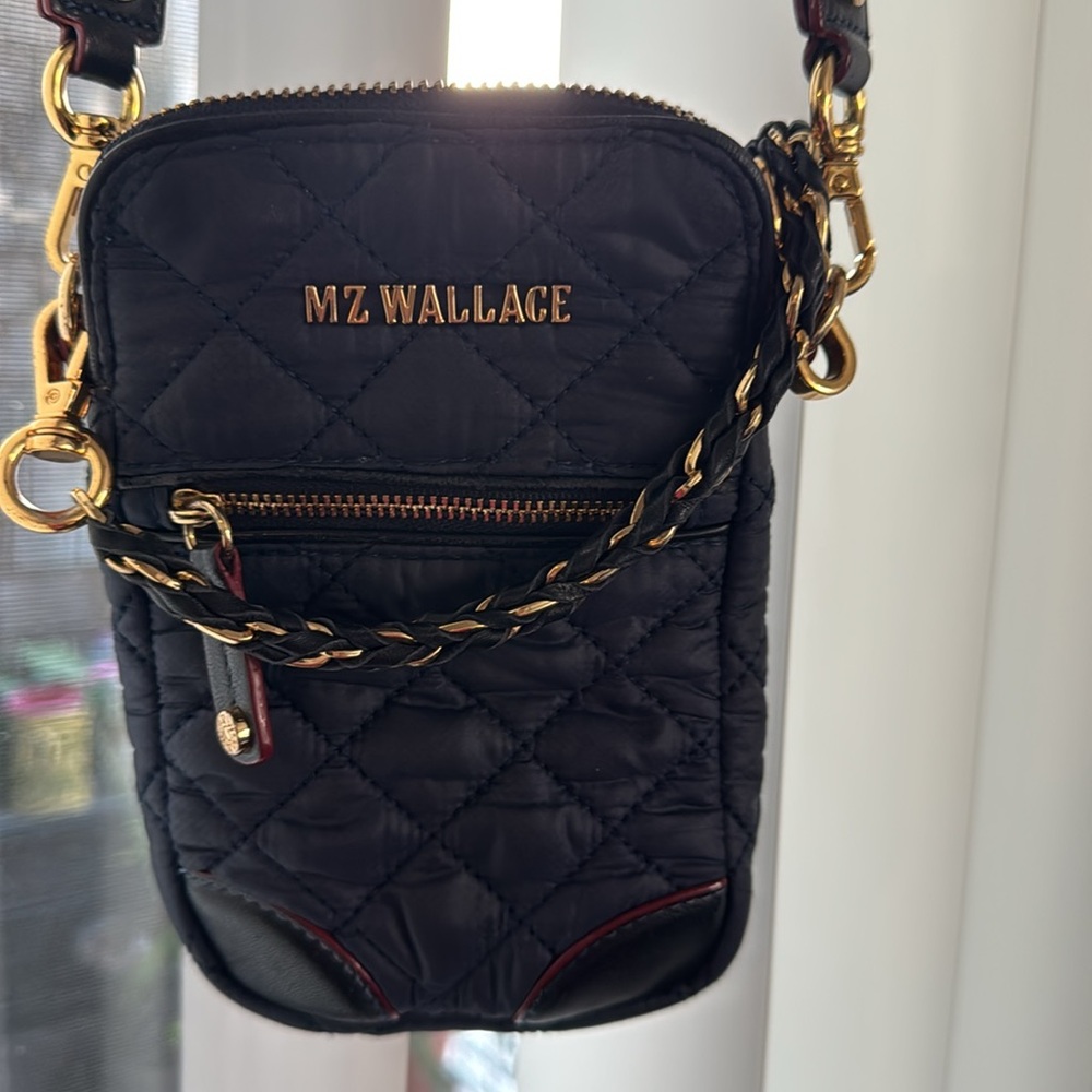 MZ Wallace Black Quilted Bag